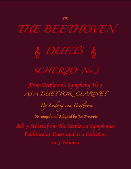 The Beethoven Duets For Clarinet Scherzo No 3