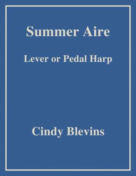 Summer Aire An Original Solo For Lever Or Pedal Harp From My Book Gentility