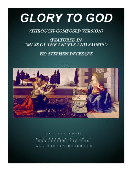 Glory To God From Mass Of The Angels And Saints Through Composed Version