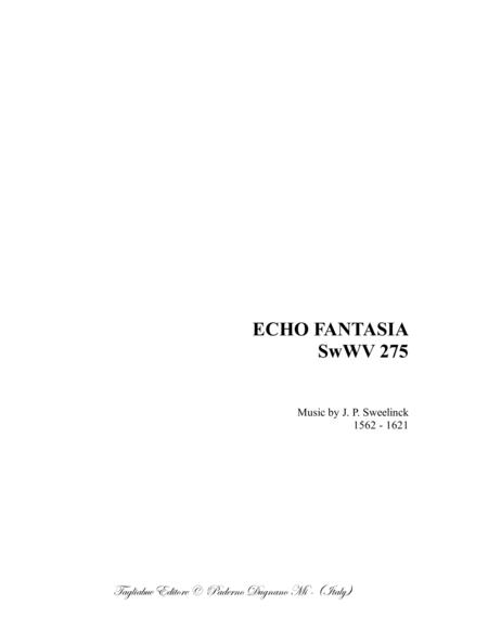 Echo Fantasia Swwv 275 For Organ