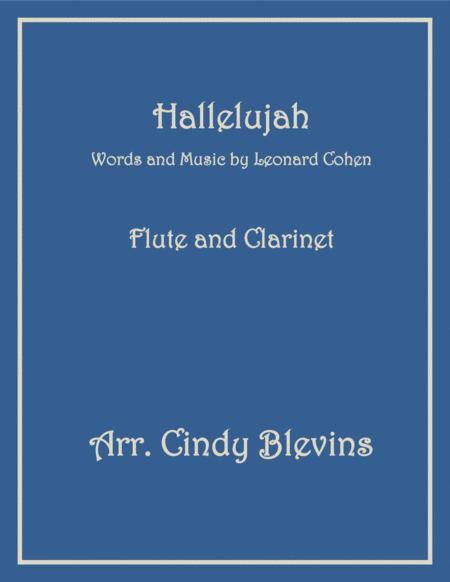 Hallelujah Arranged For Flute And Bb Clarinet