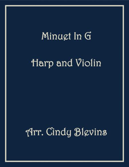 Minuet In G Arranged For Harp And Violin