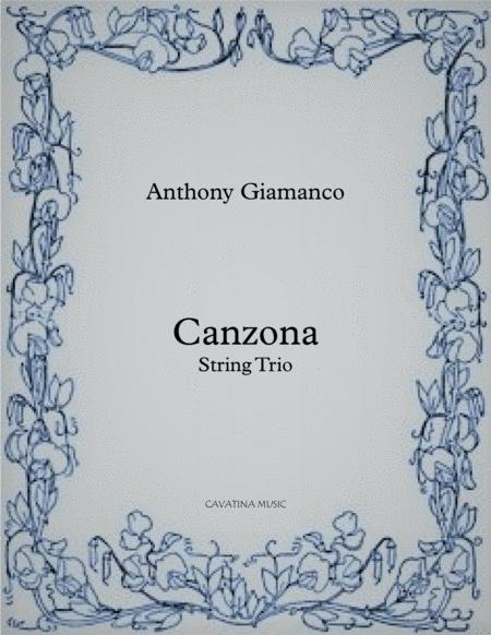 Canzona For String Trio