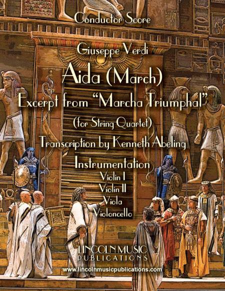 March Aida March Excerpt From Triumphal March For String Quartet