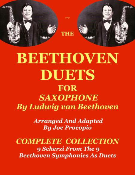 The Beethoven Duets For Saxophone Complete Collection All 9 Scherzi