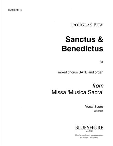 Sanctus Benedictus SATB And Organ
