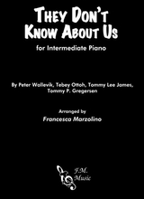 They Dont Know About Us Intermediate Piano