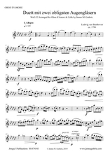 Beethoven Duet Woo 32 For Oboe D Amore Cello