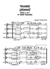 Traumerei Dreaming Op 15 No 7 By Robert Schumann For Woodwind Quartet