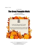The Great Pumpkin Waltz For Violin Duet