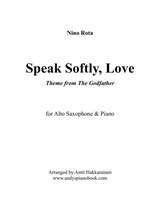 Speak Softly Love Godfather Theme Alto Saxophone Piano