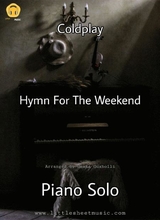 Hymn For The Weekend Piano Solo