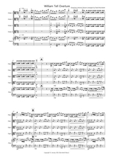 William Tell Overture For Viola Quartet