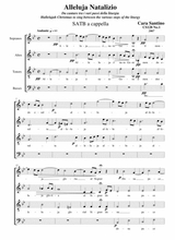 Alleluja Choir SATB A Cappella