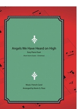 Angels We Have Heard On High Easy Piano Duet