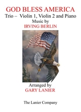 God Bless America Trio Violin 1 Violin 2 And Piano Score And Parts