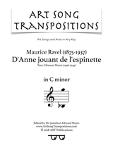 D Anne Jouant De L Espinette C Minor