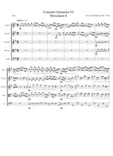 Wassenaer 1692 1766 Concerto Armonico Vi Movement 4 Strings