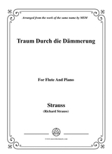 Richard Strauss Traum Durch Die Dmmerung For Flute And Piano