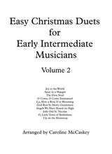 Easy Christmas Duets For Early Intermediate Violin And Bass Volume 2
