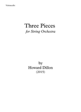 Three Pieces For String Orchestra Cello
