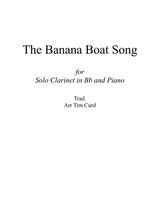 The Banana Boat Song For Solo Clarinet In Bb And Piano
