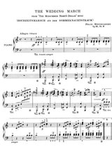 Mendelssohn A Midsummer Nights Dream Wedding March Original Full Version