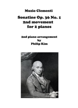 Muzio Clementi Sonatine Op 36 No 1 Second Movement For 2 Pianos