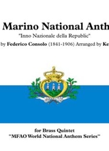 San Marino National Anthem Inno Nazionale Della Republic For Brass Quintet
