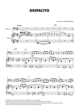 Despacito For Bassoon And Piano With Chords