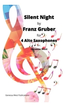 Silent Night For 4 Alto Saxophones