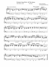Hymn To Joy Prelude For Piano