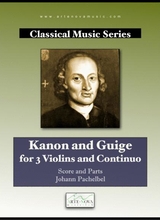 Kanon And Guige For 3 Violins And Continuo