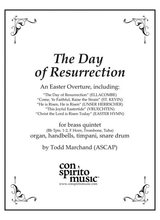 The Day Of Resurrection Easter Overture For Brass Organ Handbells Percussion
