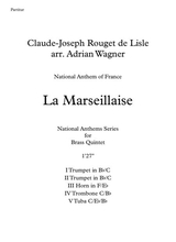 La Marseillaise National Anthem Of France Brass Quintet Arr Adrian Wagner