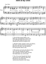 Here At Thy Cross A New Tune To A Wonderful Isaac Watts Hymn