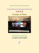 L O V E For Trumpet And Piano Jazz Pop Version With Improvisation