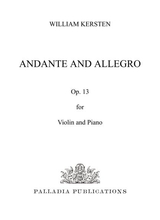 Andante And Allegro For Violin And Piano