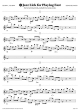 Jazz Lick 3 For Playing Fast