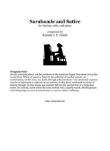 Sarabande And Satire