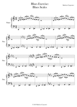 Blues Exercise Blues Scales Piano