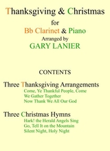Thanksgiving Christmas Bb Clarinet And Piano With Score Parts