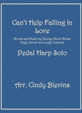 Cant Help Falling In Love Arranged For Pedal Harp