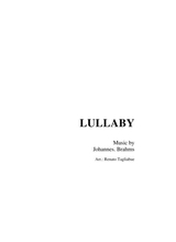 Lullaby Brahms For String Quartet With Parts