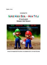 Super Mario Bros Main Title For Saxophone Trio