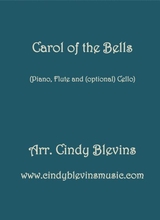 Carol Of The Bells Arranged For Piano Flute And Optional Cello