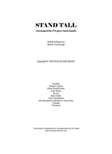 Stand Tall Arranged For 7 8 Piece Horn Band