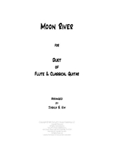 Moon River For Flute Guitar Duet