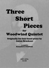 Three Short Pieces Woodwind Quintet