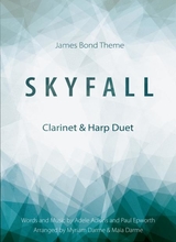 Skyfall Adele For Clarinet In B And Harp Or Piano Duet
